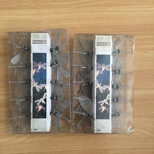 HOME Dragonfly Metal String Lights
